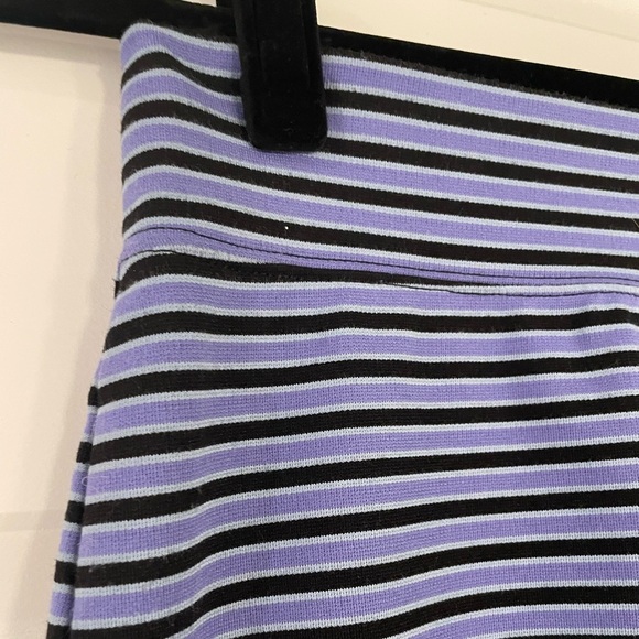BDG Urban Outfitters Black/Blue/Purple Striped Pencil Skirt, Size Small - Picture 3 of 7